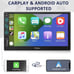 Car Stereo Compatible with Apple Carplay & Android Auto, 7 Inch HD Touchscreen C