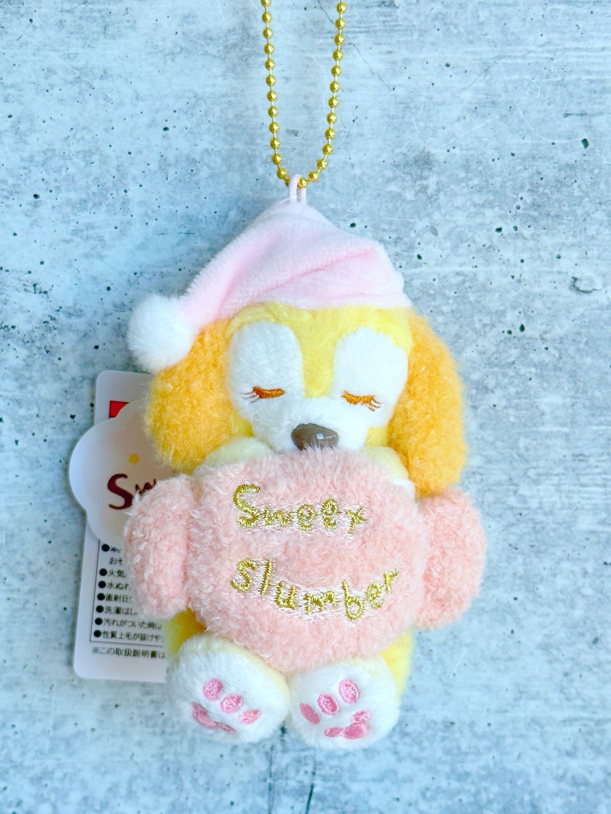 Tokyo Disney Resort Sweet Dreams CookieAnn Plush Keychain