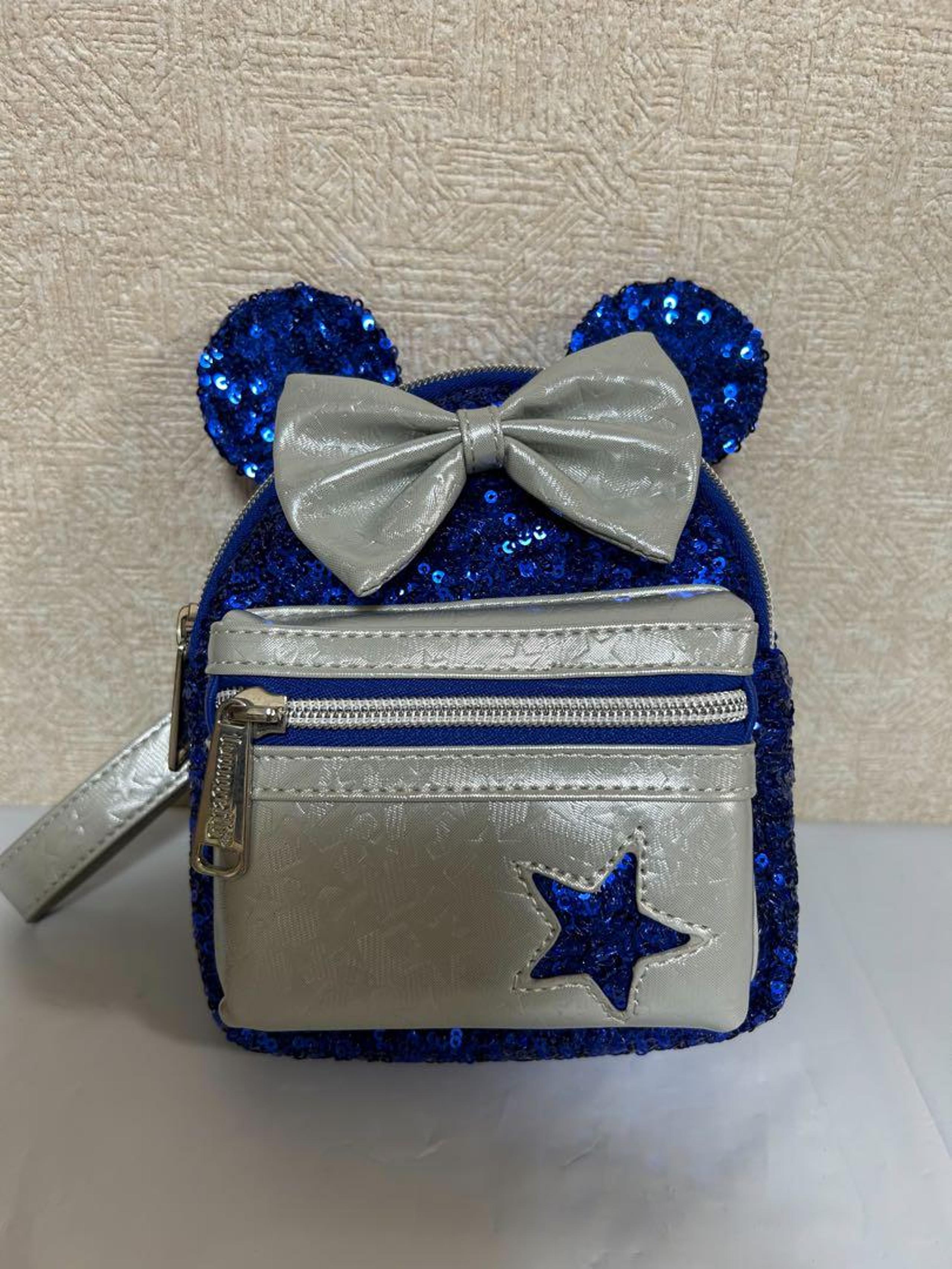 Loungefly Sequin Pouch Blue - US Disney Exclusive