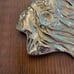 Indian Chief Head Belt Buckle Vintage Gold Plated Western