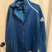 Adidas Primeblue Jacket in Sterling Blue/Pearl Grey