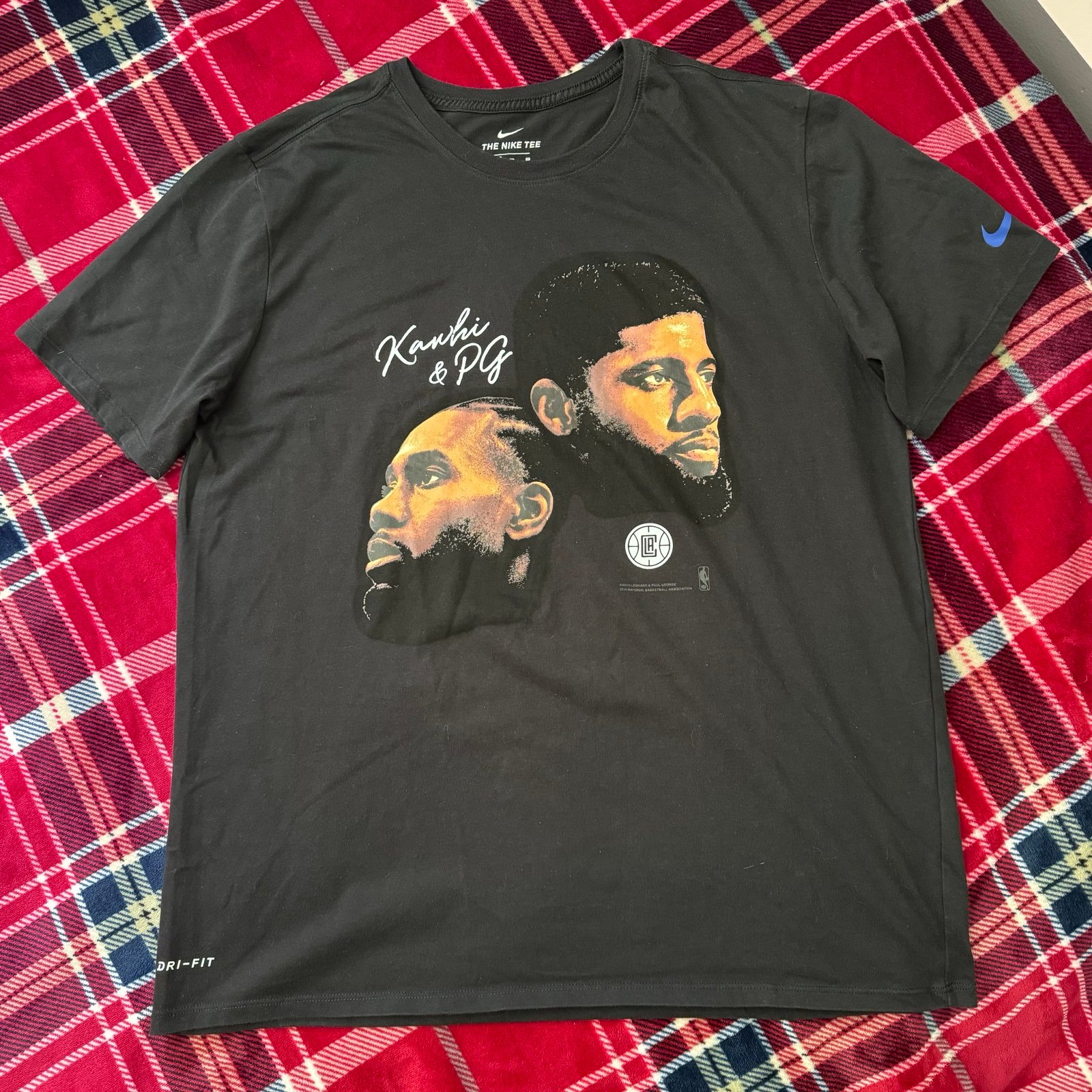 Nike Los Angeles Clippers Klaw & Paul George Dri-Fit Tee Shirt