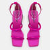 Free People Parker Chain Heel Sandals - Magenta Metallic. Size 8
