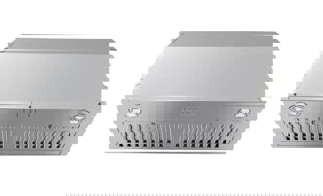 AKDY 30 in. 343 CFM Built-in Kitchen Vent Ducted/Ductless Range Hood Factory Sld