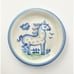 MA Hadley “Country Scene Blue” Set of 7 Ceramic Coasters 4 1/4”