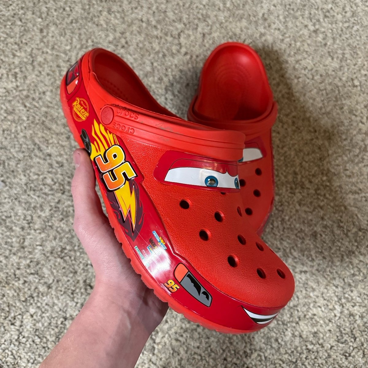Lightning McQueen Crocs