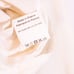 Dovima Cotton Linen Silk Quarter Button Pullover Ruffle Sleeve Blouse Ivory