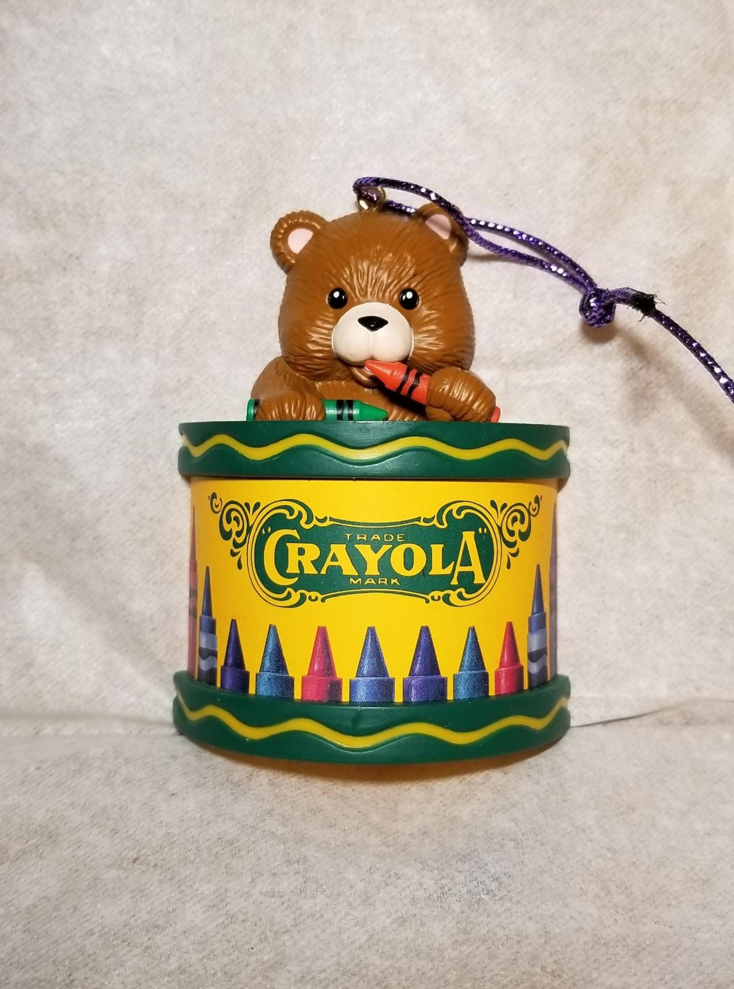 Crayola Drummer Bear Tree Ornament