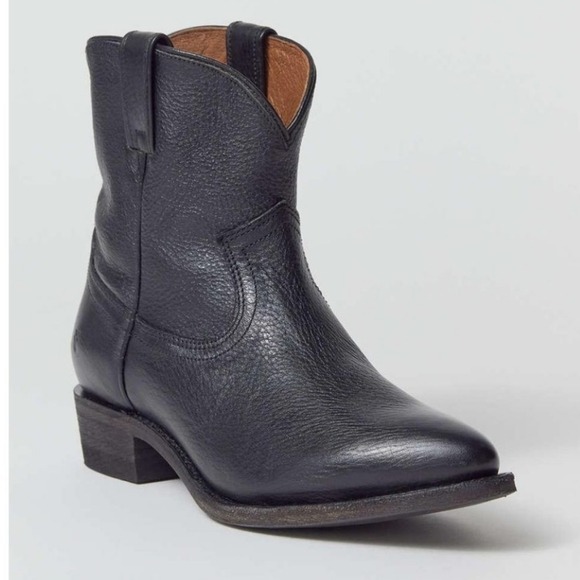 Frye Women Billy Short 77031 Ankle Leather Heels Boots shoes sz 10B