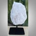 QUARTZ on stand 01 Master Healer APRIL BIRTHSTONE chakra CLARITY