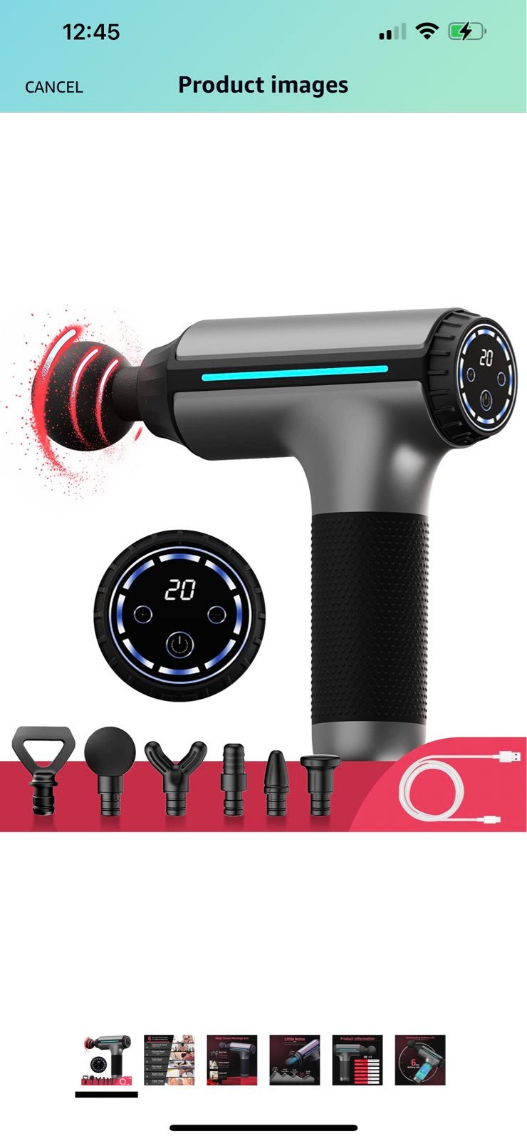 Massage Gun Deep Tissue Massage