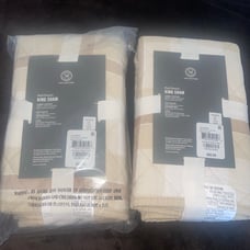 BN plaid flannel 100% cotton king sham
