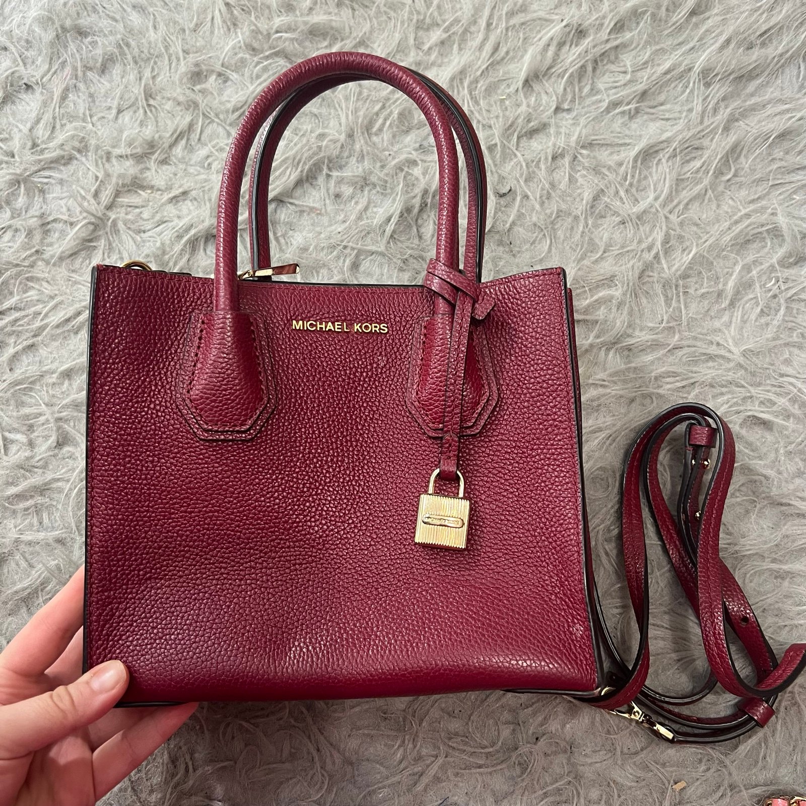 michael kors wine bag