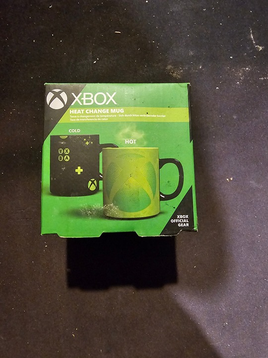 Xbox Heat Change Mug Official Gear Cold to Hot Color Changing Design