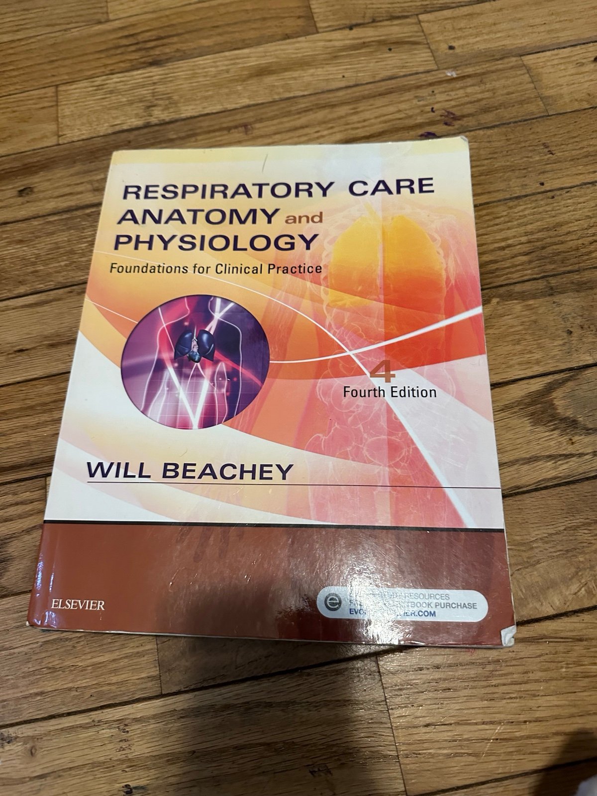 Respiratory Care Anatomy and Physiology textbook