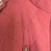 NEW Women's Sherpa Lined Quilted Jacket Red Hooded Coat by Eden Society Size S