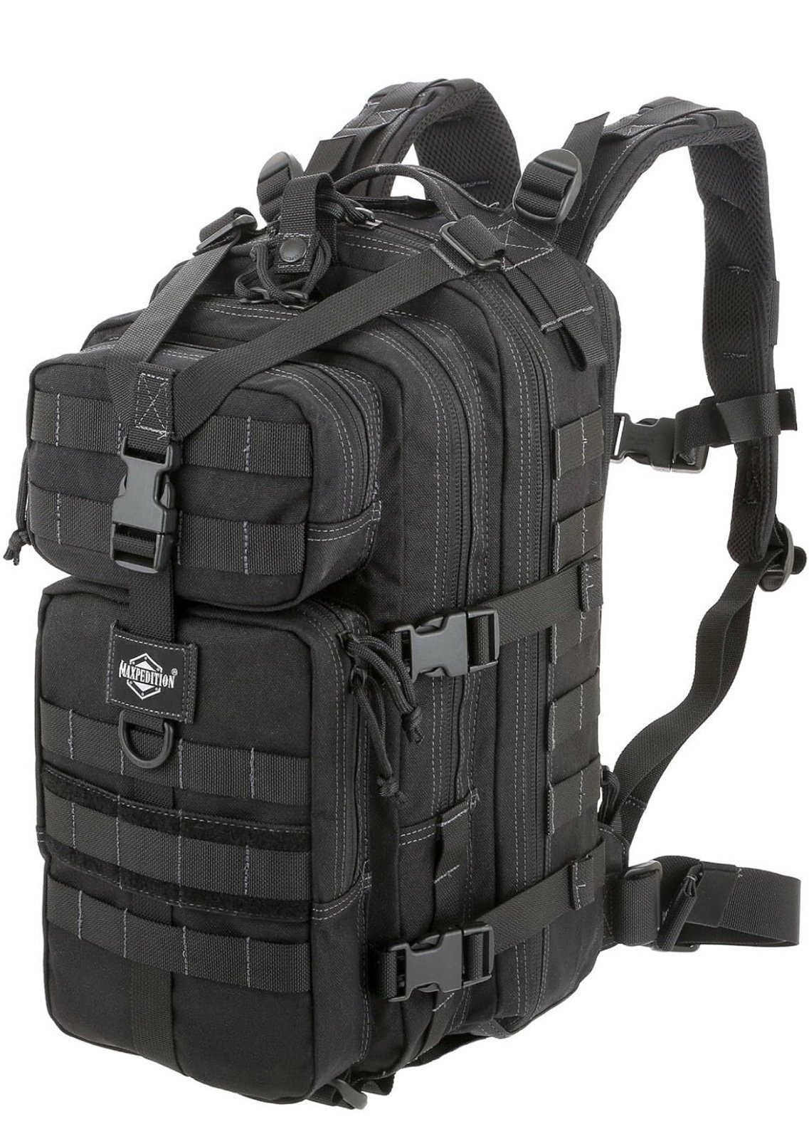 Maxpedition Falcon-II Tactical Backpack Black 23L 18 EDC Bug Out Bag MOLLE