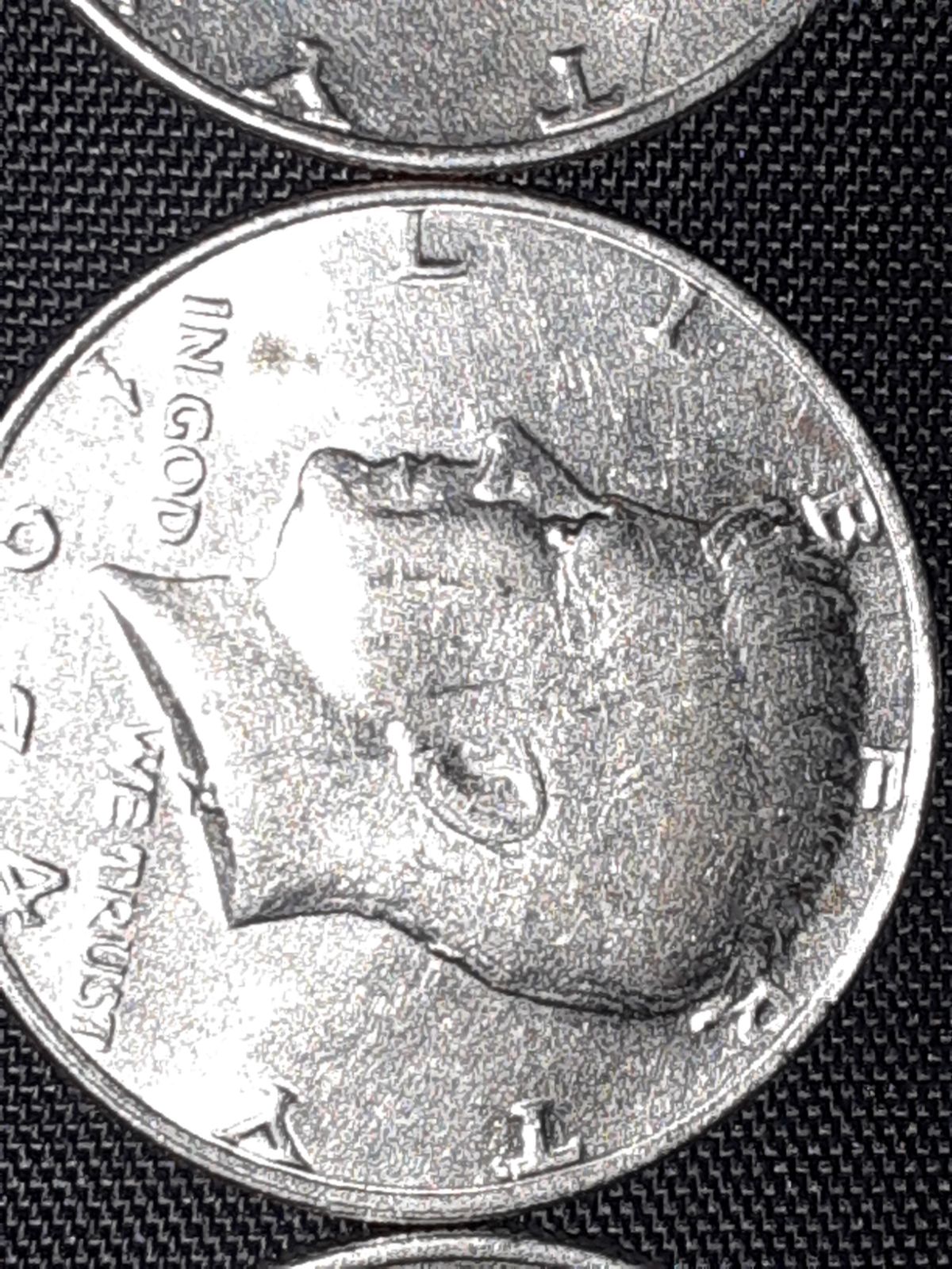 10 PIECE JOHN F. KENNEDY UNCURCULATED BI