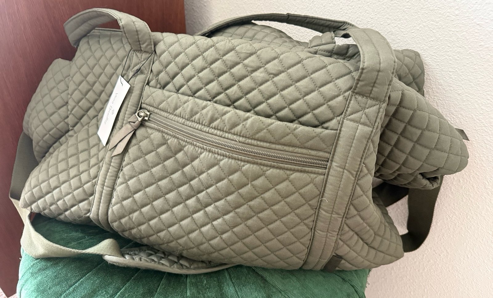 Vera Bradley Quilted Duffel Bag