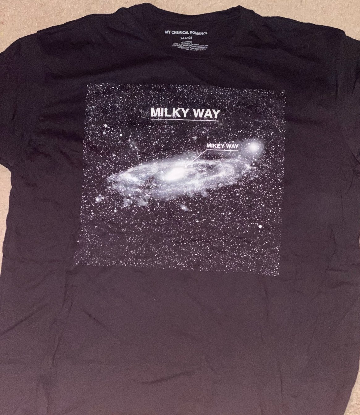 mcr mystery shirt