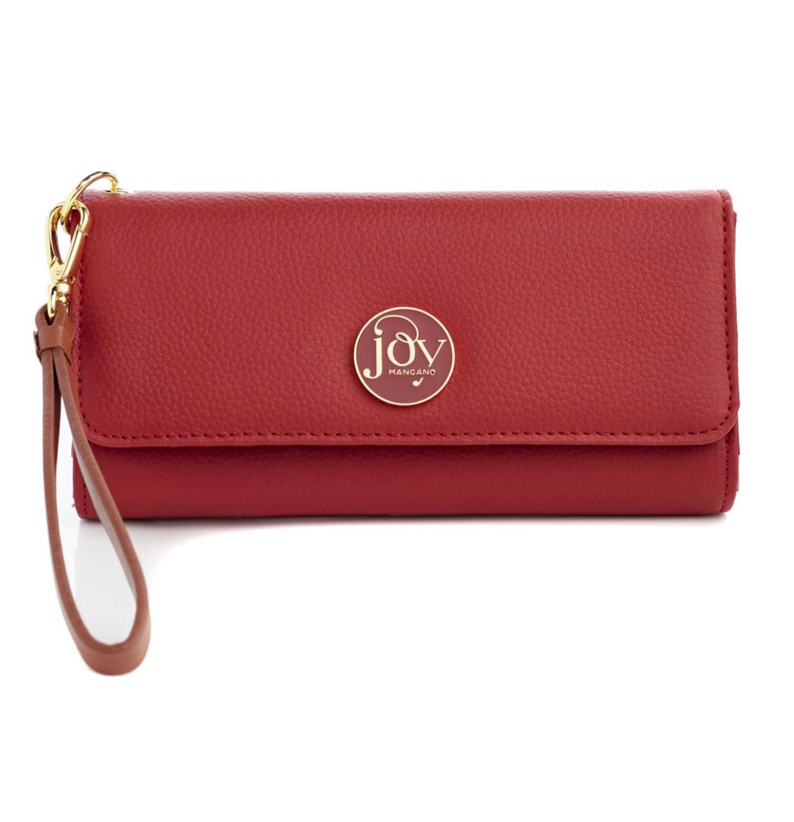 JOY Luxe Genuine Leather Trifold Wallet - Joy Mangano