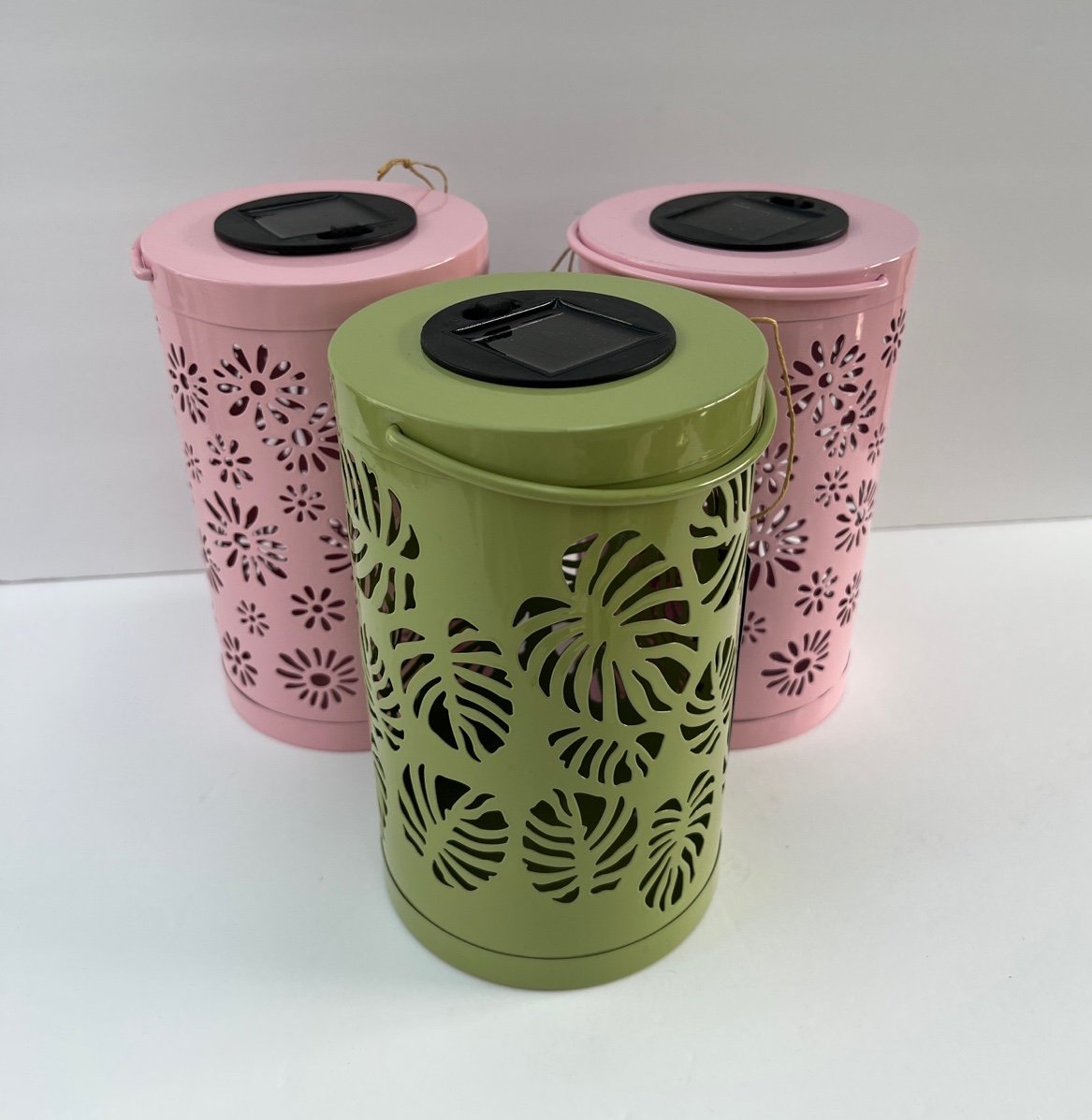 ALDI Casalux Solar Metal Lantern Set of 3