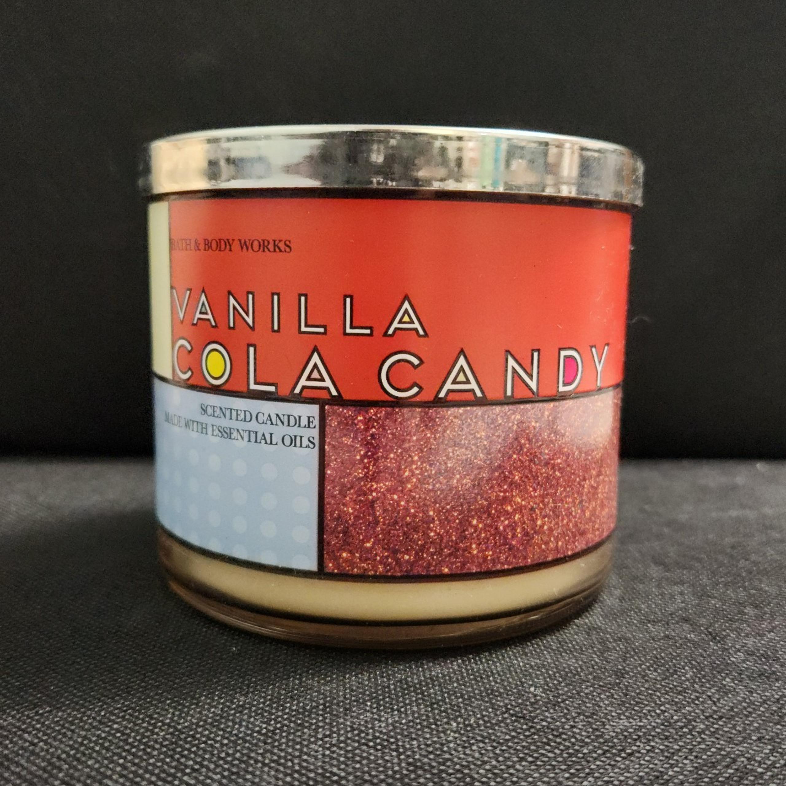 Bath and Body Works Vanilla Cola Candy candle