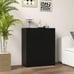 33.5 Storage Cabinet Modern Kitchen Cupboard, Black