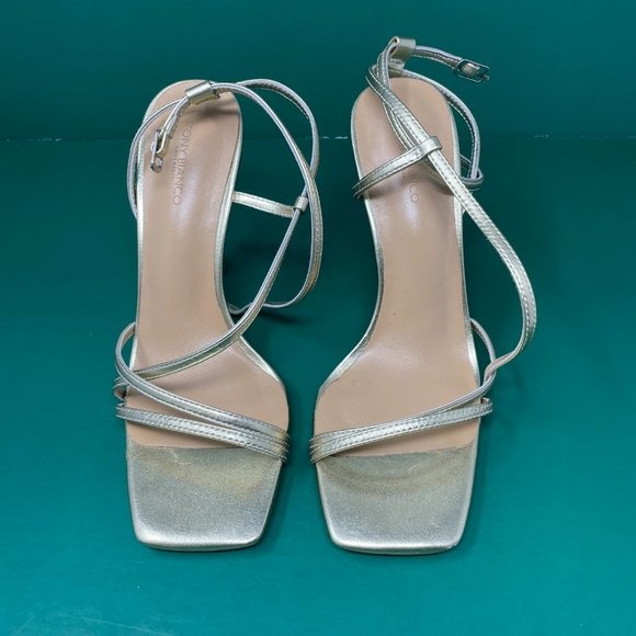 Tony Bianco | Franci Sandal in Gold Nappa Metallic