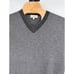 Neiman Marcus 100% Superfine Cashmere Sweater XL Gray V Neck Men's Pullover