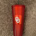 New 2022 Starbucks Oklahoma Sooners OU Red Studded Tumbler 24 Oz