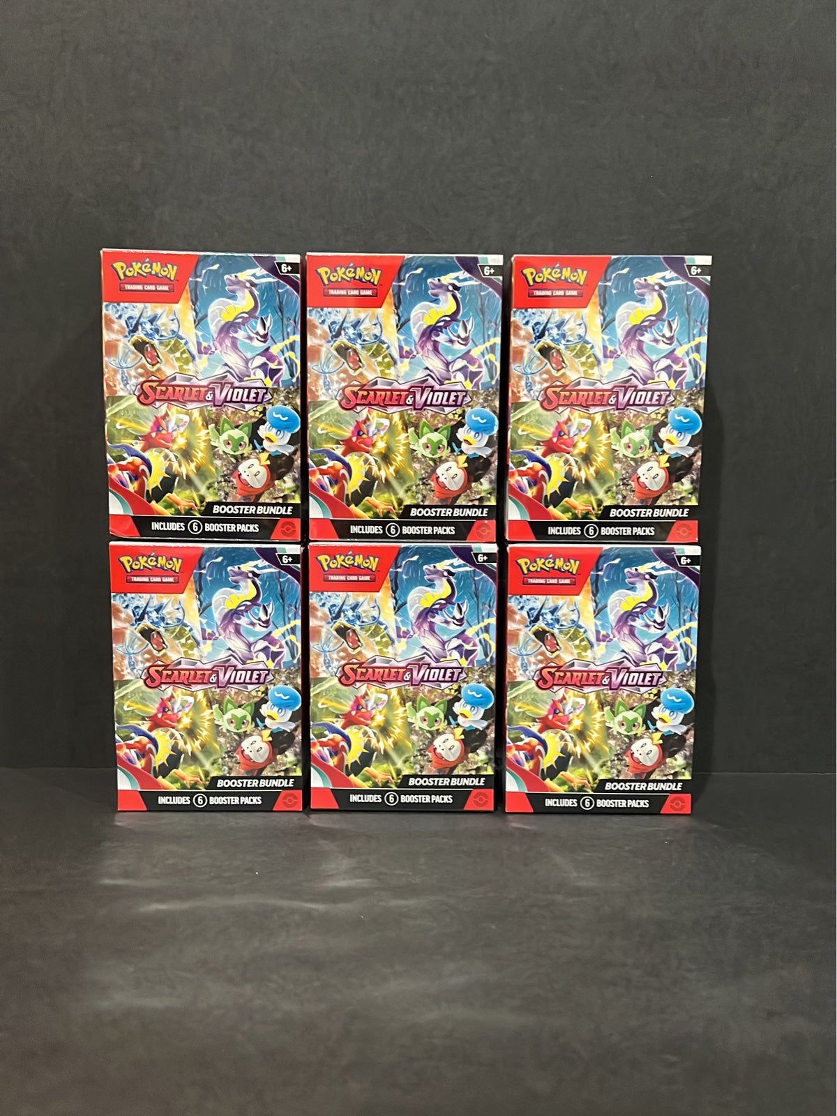 Pokémon TCG: Scarlet and Violet Booster Bundle x6