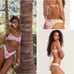 LOVESHACKFANCY X HURLEY - HIBISCUS CHEEKY REVERSIBLE HIPSTER BIKINI SET