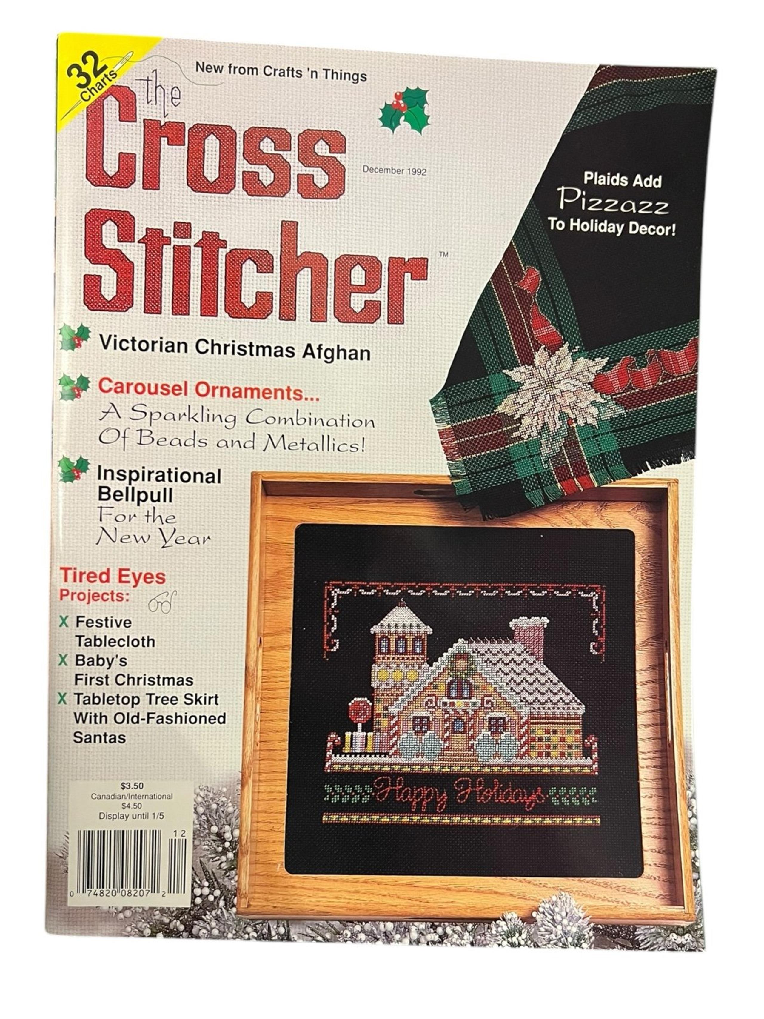 The Cross Stitcher Magazine December 1992  Volume 9 Number 5 Christmas Patterns