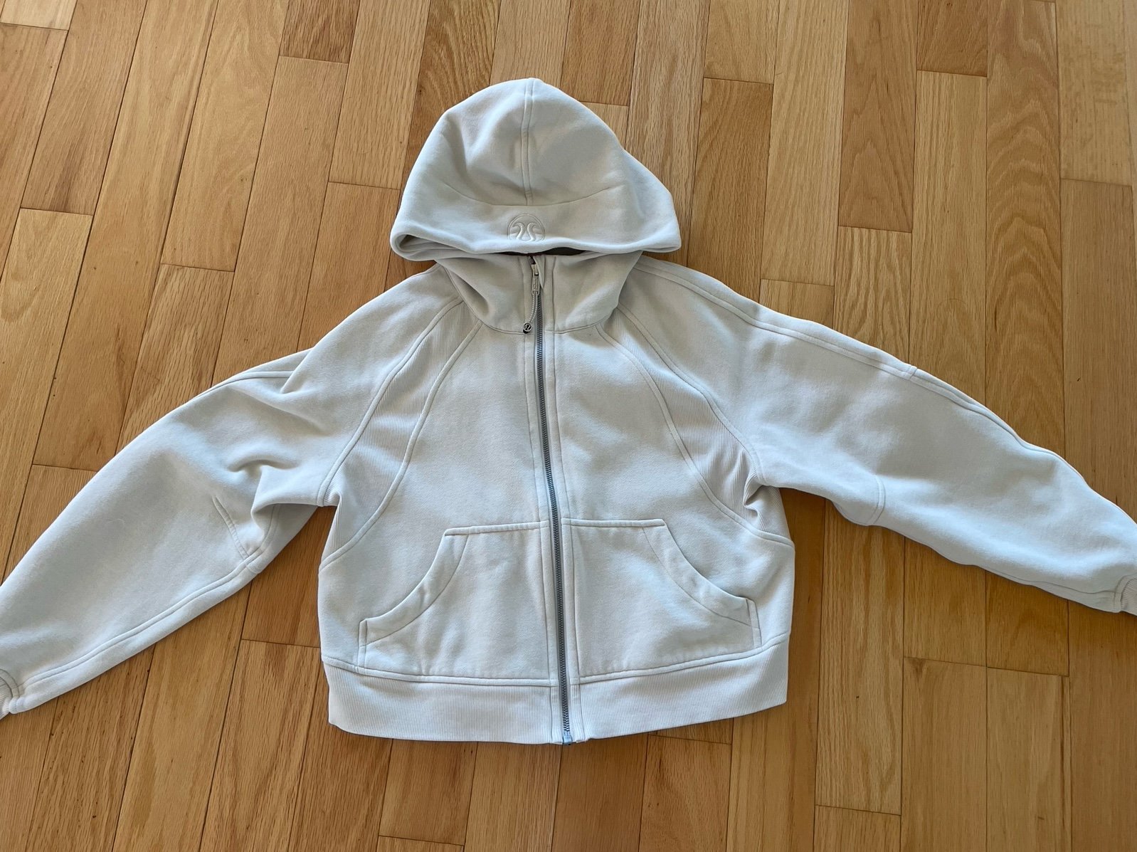lululemon scuba oversized full zip hoodie xs/s