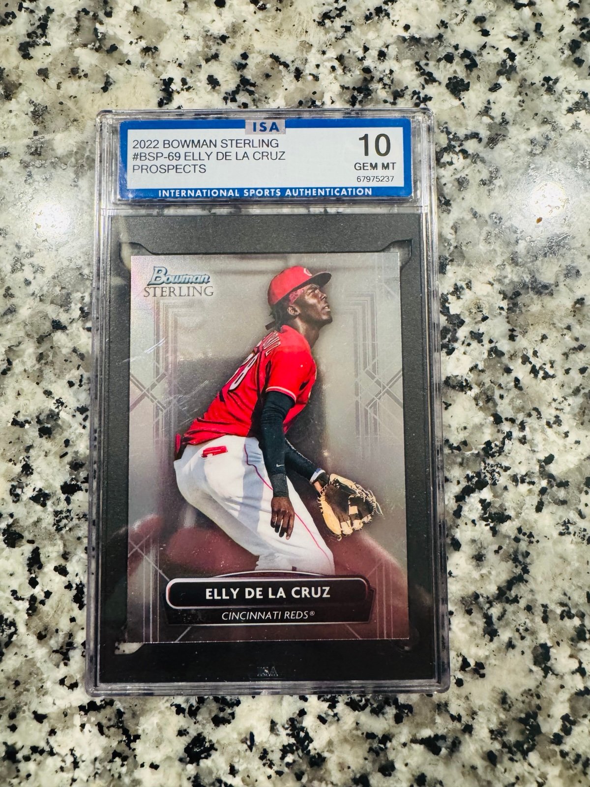 Elly De La Cruz Rookie Card Graded Gem Mint 10!