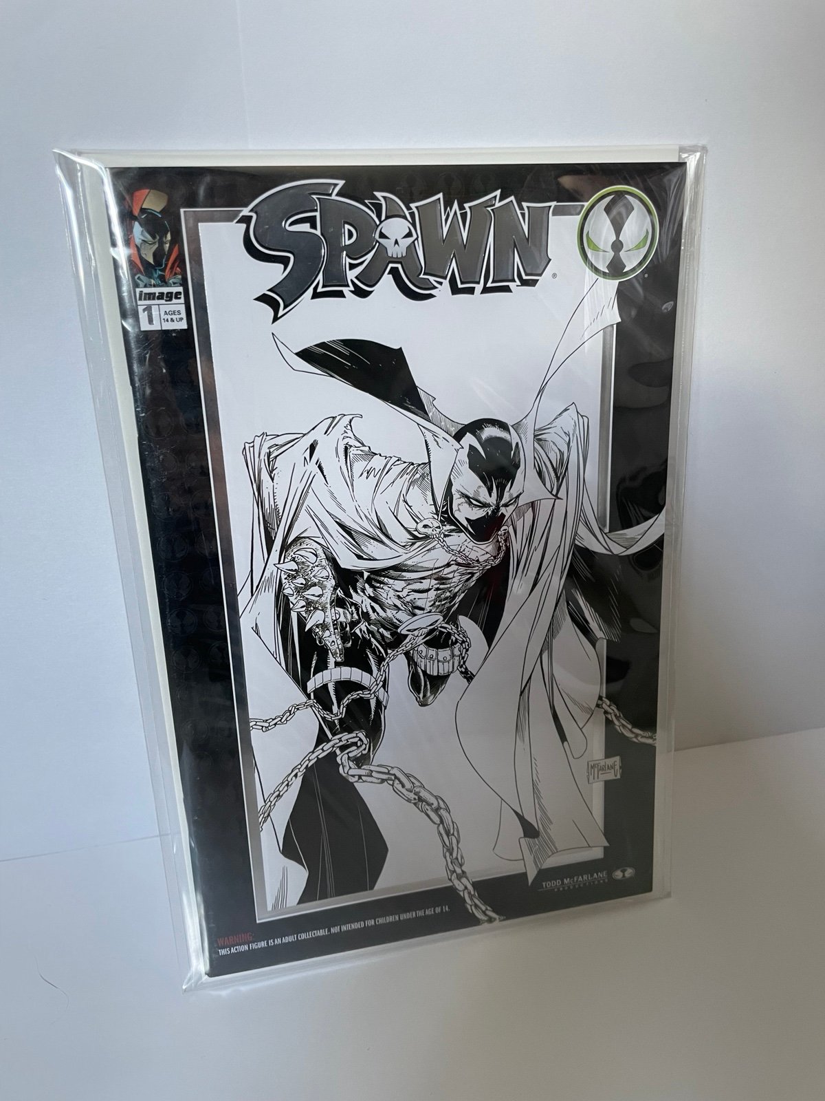 Spawn Director’s Cut 1 Artist Proof Kickstarter Black White Edition C VG+/NM-