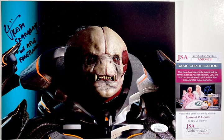 Keith Szarabajka Signed HALO 4 The Didact 8x10 Photo B Autograph JSA COA