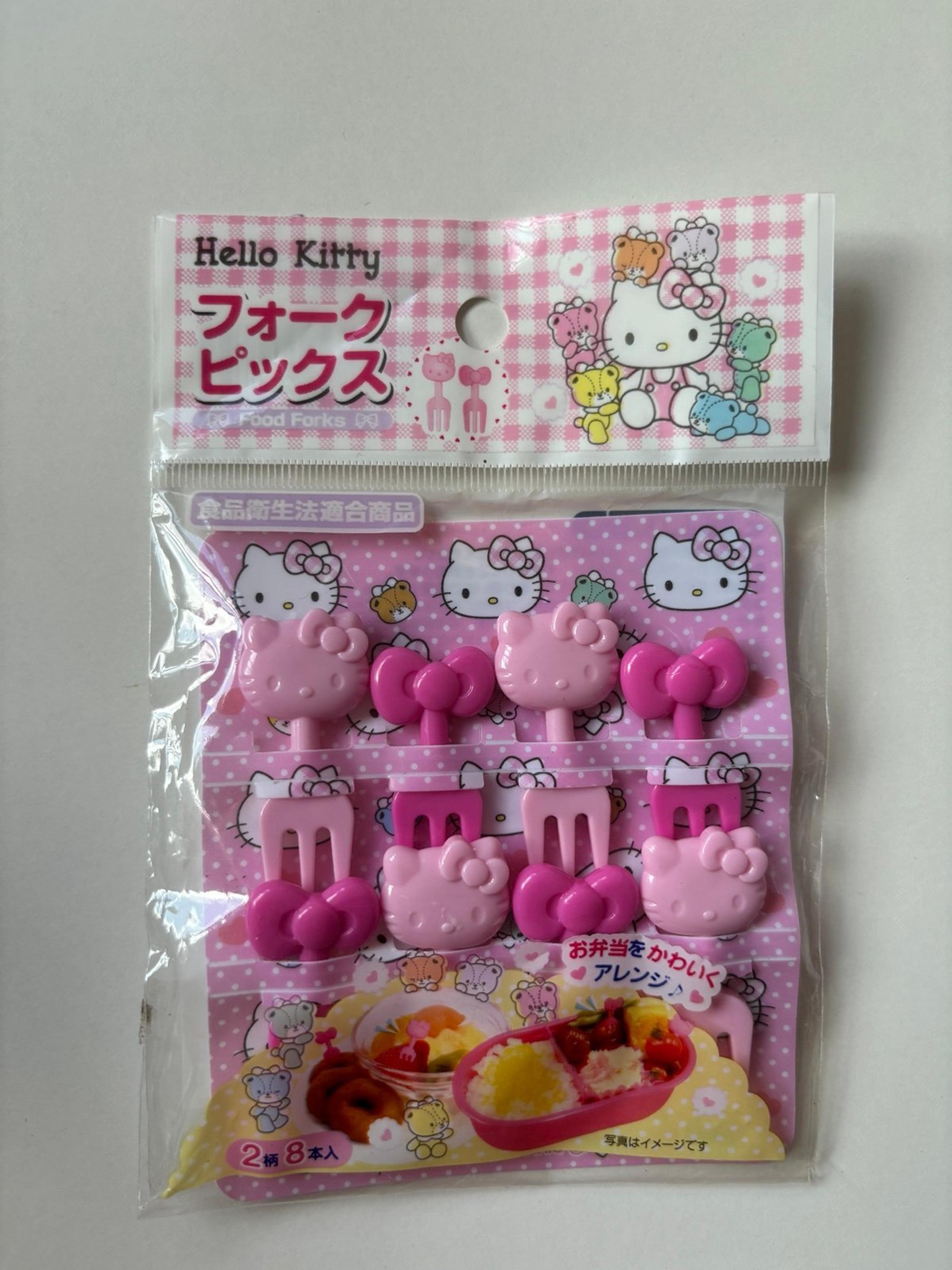Sanrio Hello Kitty Lunch Snack Bento Food Picks *3/$10*