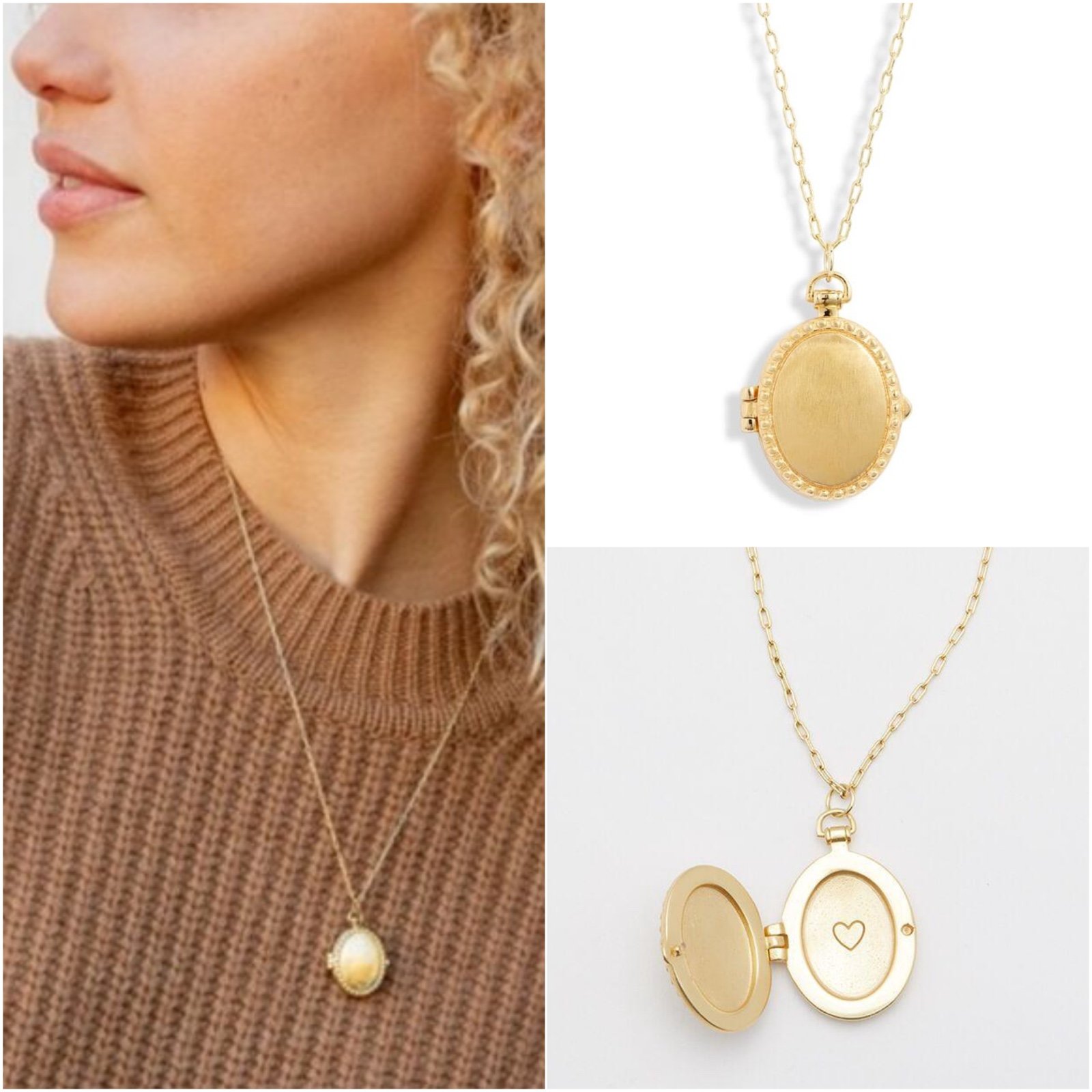 Gorjana Bali Locket Necklace