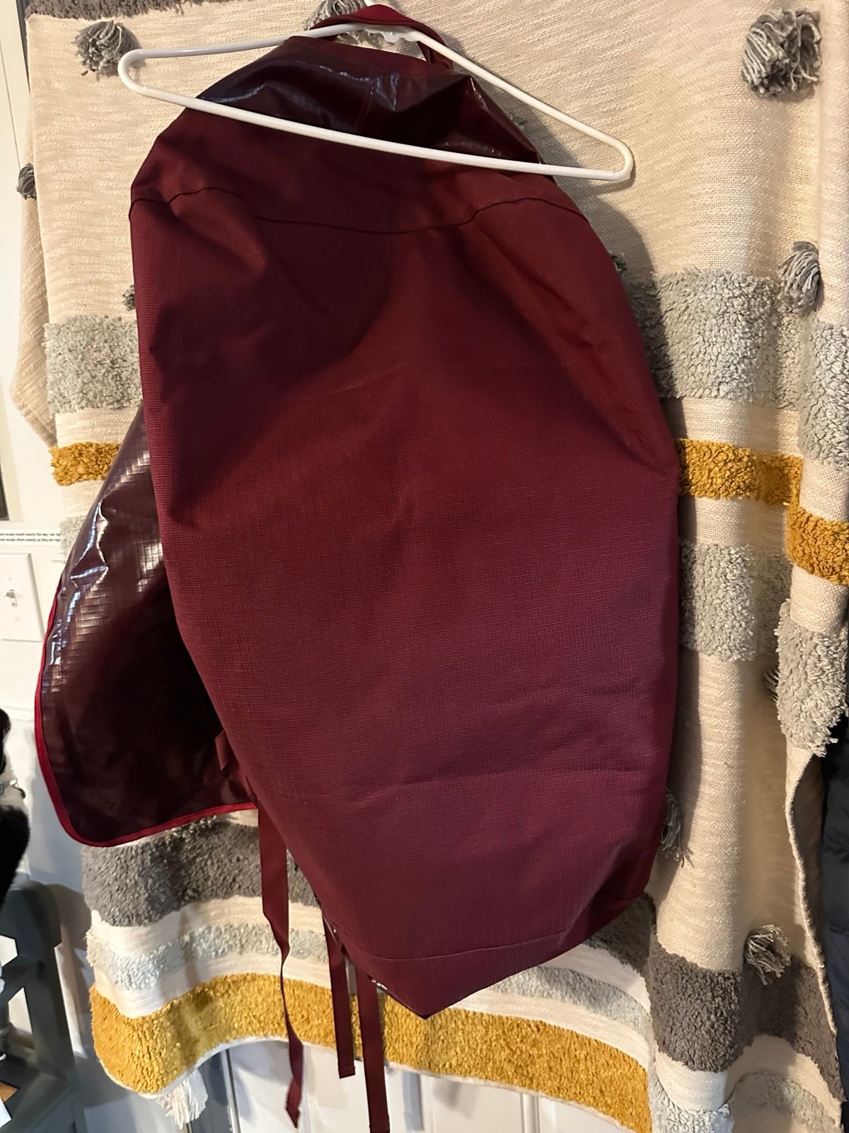 Patagonia Black Hole Duffel 70L - Wax Red - detail