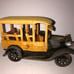 VINTAGE CAST IRON MODEL T WOODY FORD SEDAN BUS TAXI