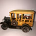 VINTAGE CAST IRON MODEL T WOODY FORD SEDAN BUS TAXI