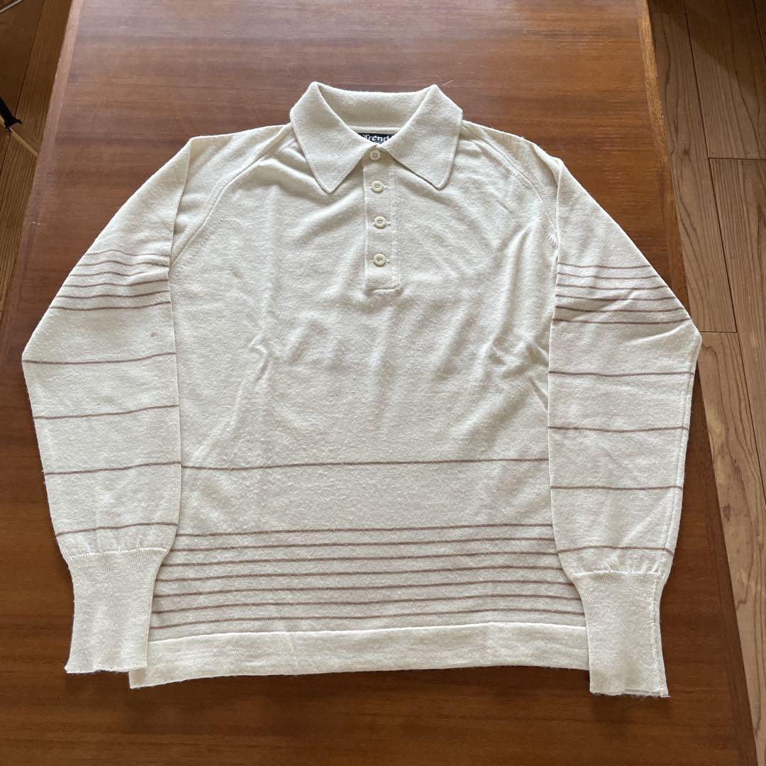 Vintage Knit Polo Shirt Euro Secondhand Buttons