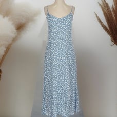 Reformation Crimini Midi Dress in Azzurro Floral Print