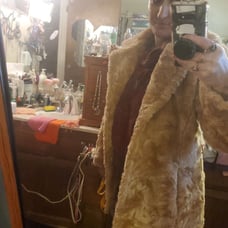 Vintage brown Fur Coat