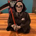 Vintage Y2K Halloween Grim Reaper Motion Light Skull Shocker DY Toys Works!