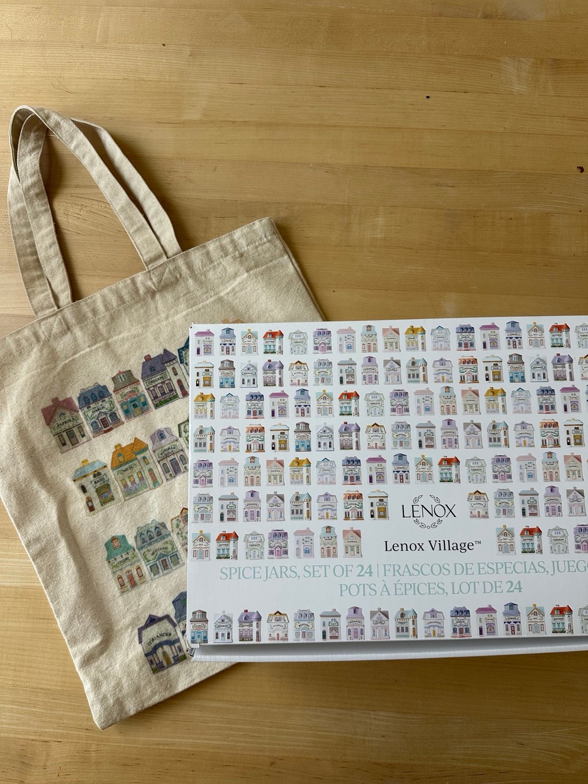 Lenox Spice Village complete with Tote