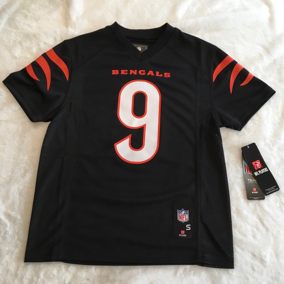 Youth Joe Burrow Cincinnati Bengals Jersey Size: Small 8 NWT