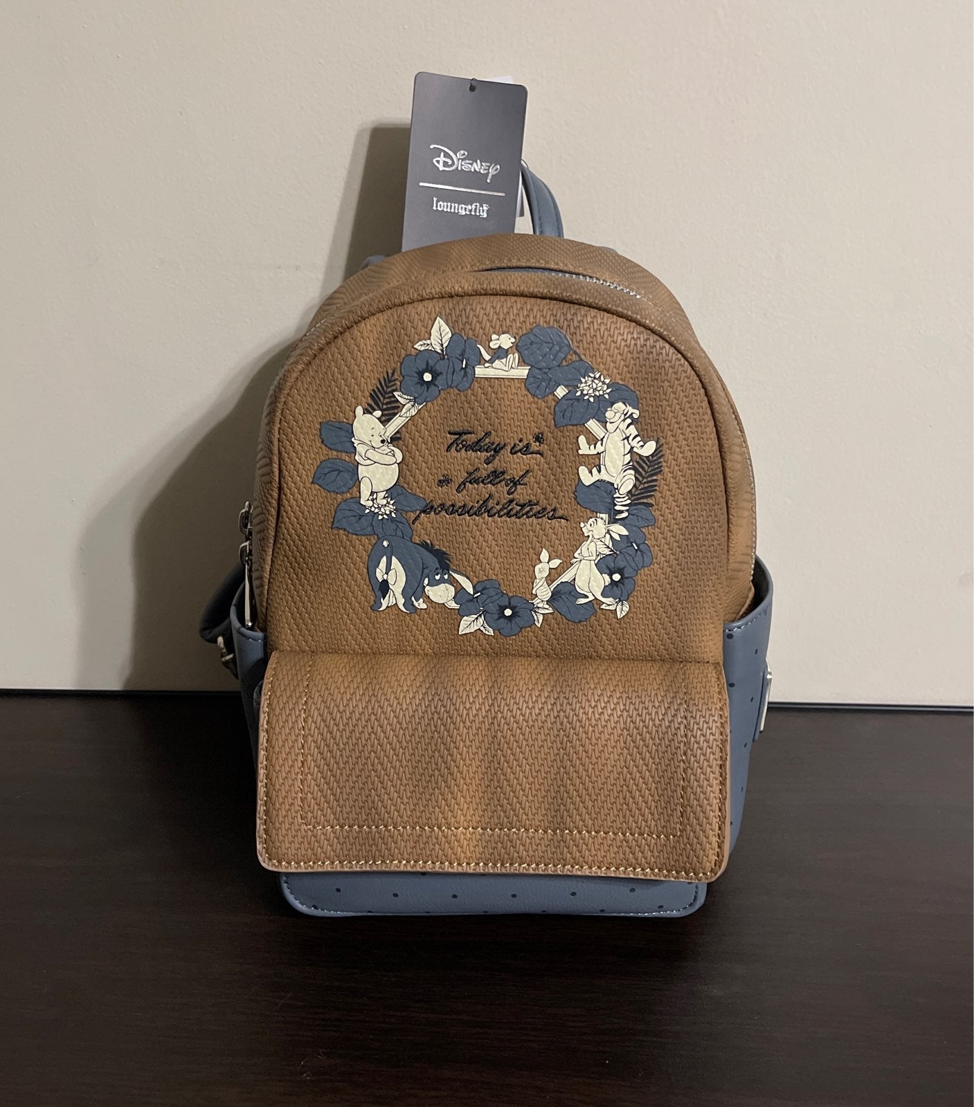 Loungefly Disney Winnie the Pooh Herringbone Mini